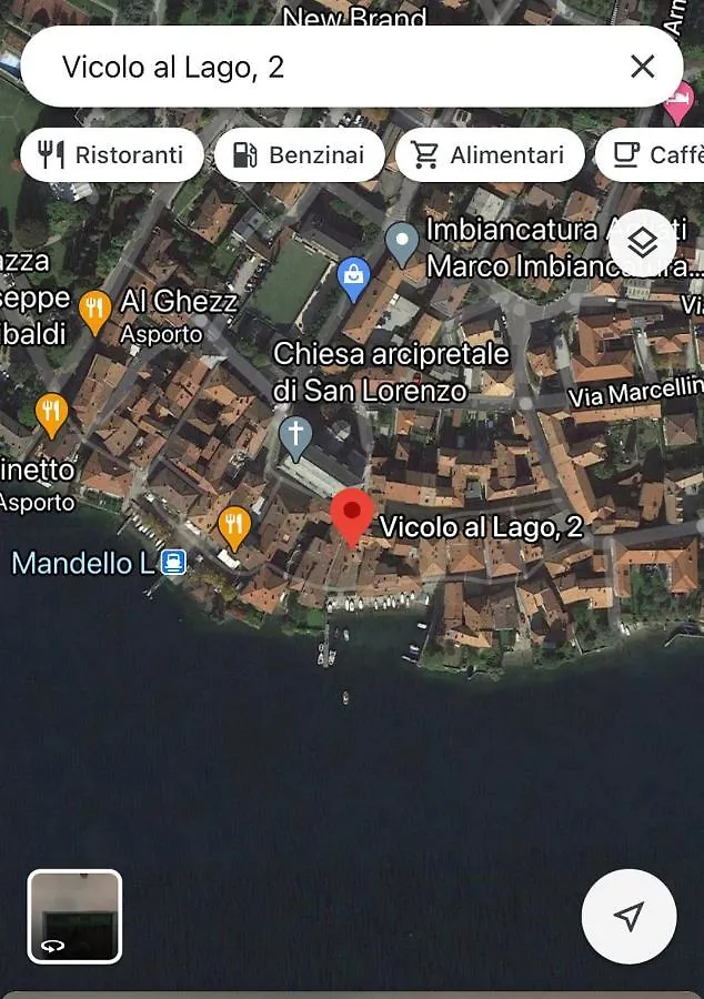 Апартаменты La Casina Al Lago Манделло-дель-Ларио
